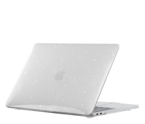 TECH-PROTECT SmartShell MacBook Air 13 2018-2020 glitter clear 9589046918926 - 1111070 - zdjęcie